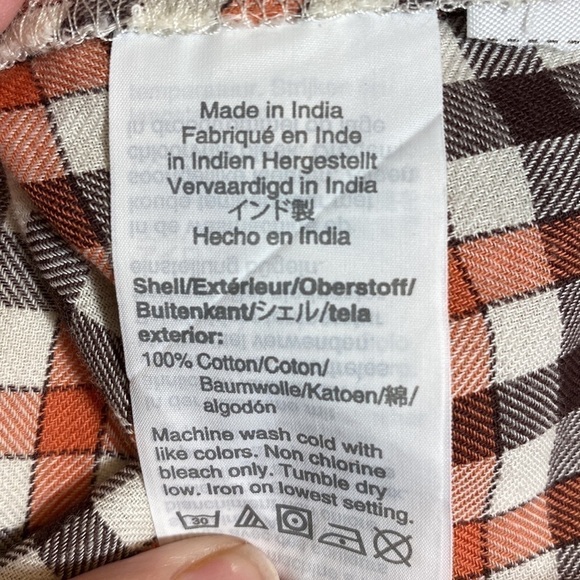 MADEWELL Meadow Shirt in Check Size XXS - Picture 7 of 11